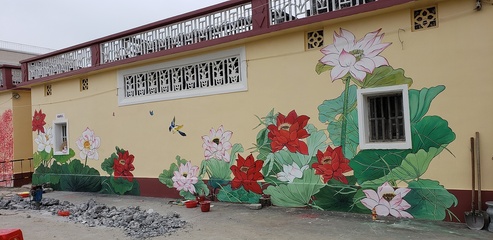 墻繪藝術(shù) 汕尾新農(nóng)村建設(shè)中的社區(qū)文化墻